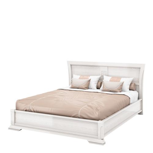 Кровать с цельным изголовьем 1800х2000 Palermo Bianco
